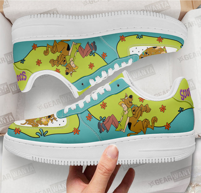 Scooby-Doo and Shaggy Rogers Sneakers Custom For Fans 2 - PerfectIvy