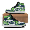 Seattle Seahawks Kid Sneakers Custom For Kids 1 - PerfectIvy