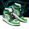 Seattle Seahawks Green Navy Shoes Custom 1 - PerfectIvy