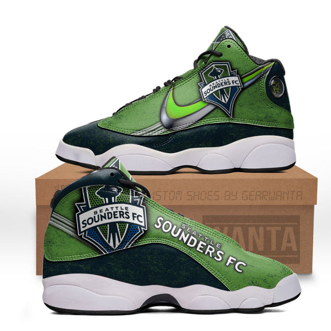 Seattle Sounders FC JD13 Sneakers Custom Shoes 1 - PerfectIvy