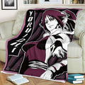 Shihouin Yoruichi Blanket Fleece Custom Bleach Anime Bedding 2 - PerfectIvy
