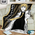 Shinji Hirako Blanket Fleece Custom Bleach Anime Bedding 2 - PerfectIvy
