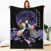 Shinobu Kochou Blanket Custom Moon Style Demon Slayer Anime Bedding 1 - PerfectIvy