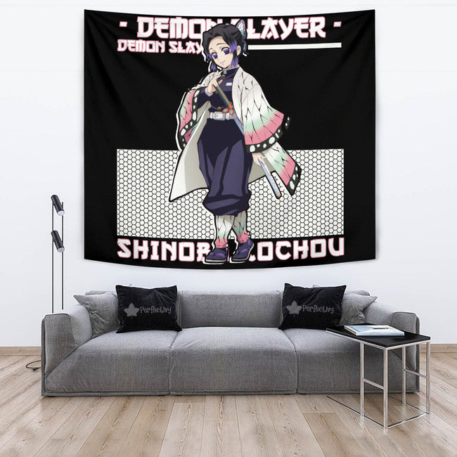 Shinobu Kochou Tapestry Custom Demon Slayer Anime Home Decor 2 - PerfectIvy