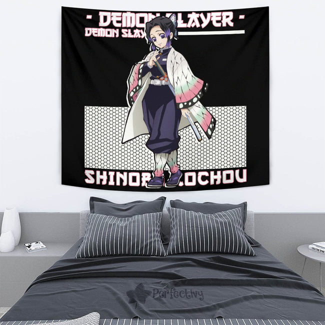 Shinobu Kochou Tapestry Custom Demon Slayer Anime Home Decor 4 - PerfectIvy