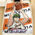 Shintaro Midorima Blanket Fleece Custom Kuroko's Basketball Anime Bedding 2 - PerfectIvy