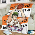 Shintaro Midorima Blanket Fleece Custom Kuroko's Basketball Anime Bedding 3 - PerfectIvy