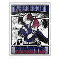 Shoto Todoroki Blanket Fleece Custom My Hero Academia Anime Bedding 1 - PerfectIvy