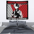 Shoto Todoroki Tapestry Custom My Hero Academia Anime Home Wall Decor For Bedroom Living Room 2 - PerfectIvy