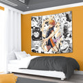 Shoyo Hinata Tapestry Custom Haikyuu Manga Anime Room Decor 3 - PerfectIvy