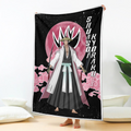 Shunsui Kyoraku Blanket Moon Style Custom Bleach Anime Bedding 2 - PerfectIvy