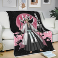 Shunsui Kyoraku Blanket Moon Style Custom Bleach Anime Bedding 3 - PerfectIvy