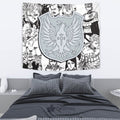 Silver Eagle Tapestry Custom Black Clover Anime Manga Room Wall Decor 4 - PerfectIvy