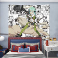 Sinon Tapestry Custom Sword Art Online Manga Anime Room Decor 3 - PerfectIvy