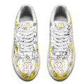 Skips Regular Show Sneakers Custom Cartoon Shoes 4 - PerfectIvy