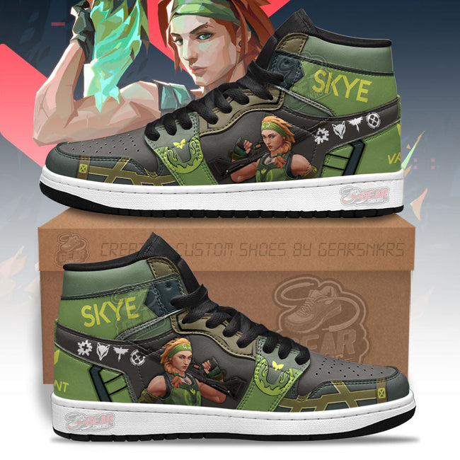 Skye Valorant Agent JD Sneakers Shoes Custom For Gamer MN13 1 - PerfectIvy
