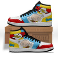 Stewie Griffin ASneakers Custom Family Guy Shoes 2 - PerfectIvy