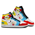 Stewie Griffin and Brian Griffin Sneakers Custom Family Guy Shoes 2 - PerfectIvy