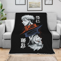 Sukuna and Yuji Itadori Blanket Fleece Custom Jujutsu Kaisen Anime Bedding 4 - PerfectIvy