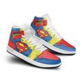Superman Shoes Custom Superhero JD Sneakers 1 - PerfectIvy