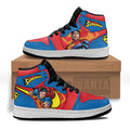 Superman Kids JD Sneakers Custom Shoes For Kids 2 - PerfectIvy
