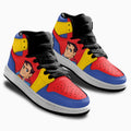 Superman Superhero Kid Sneakers Custom For Kids 2 - PerfectIvy