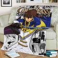 Suzaku Kururugi Blanket Fleece Custom Code Geass Anime Manga Bedding Room 2 - PerfectIvy