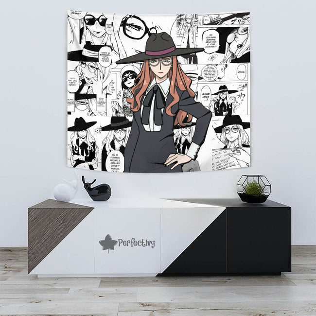 Sylvia Sherwood Tapestry Custom Spy x Family Anime Manga Room Wall Decor 3 - PerfectIvy