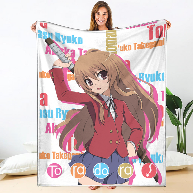 Taiga Aisaka Blanket Custom Toradora Anime Bedding 1 - PerfectIvy