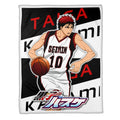 Taiga Kagami Blanket Fleece Custom Kuroko's Basketball Anime Bedding 1 - PerfectIvy
