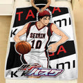 Taiga Kagami Blanket Fleece Custom Kuroko's Basketball Anime Bedding 2 - PerfectIvy