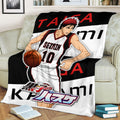 Taiga Kagami Blanket Fleece Custom Kuroko's Basketball Anime Bedding 3 - PerfectIvy