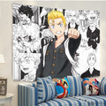 Takemichi Hanagaki Tapestry Custom Tokyo Revengers Manga Anime Room Decor 2 - PerfectIvy
