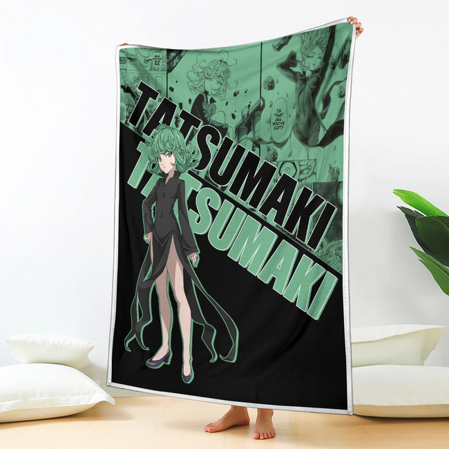 Tatsumaki Blanket Custom One Punch Man Anime Bedding 2 - PerfectIvy