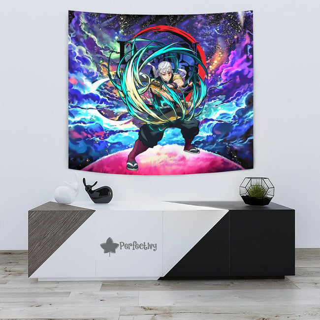 Tengen Uzui Tapestry Custom Galaxy Demon Slayer Anime Room Decor 3 - PerfectIvy