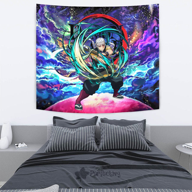 Tengen Uzui Tapestry Custom Galaxy Demon Slayer Anime Room Decor 4 - PerfectIvy