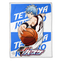 Tetsuya Kuroko Blanket Fleece Custom Kuroko's Basketball Anime Bedding 1 - PerfectIvy