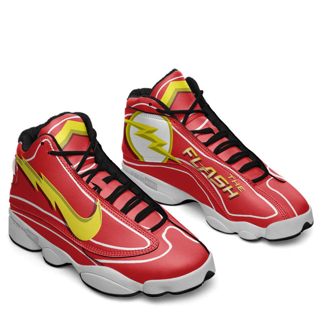 The Flash JD13 Sneakers Super Heroes Custom Shoes 2 - PerfectIvy