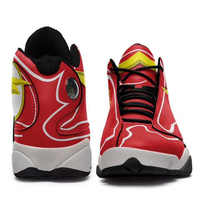 The Flash JD13 Sneakers Super Heroes Custom Shoes 4 - PerfectIvy