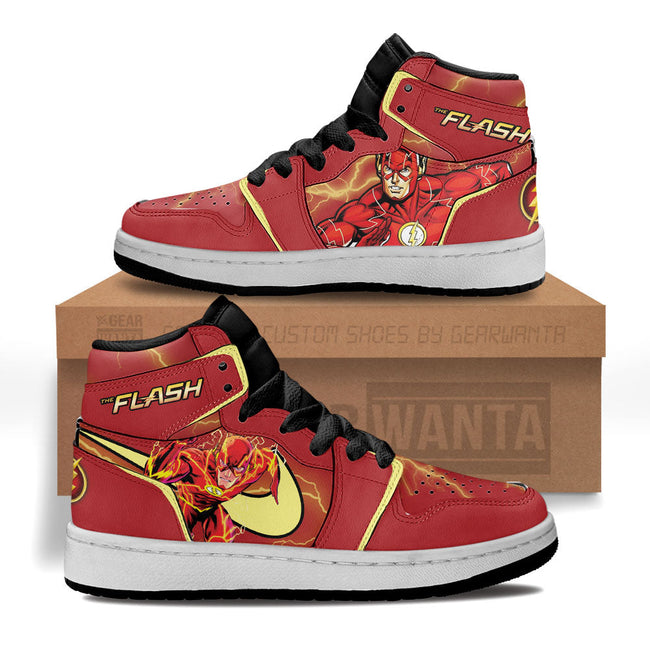 The Flash Kids JD Sneakers Custom Shoes For Kids 2 - PerfectIvy