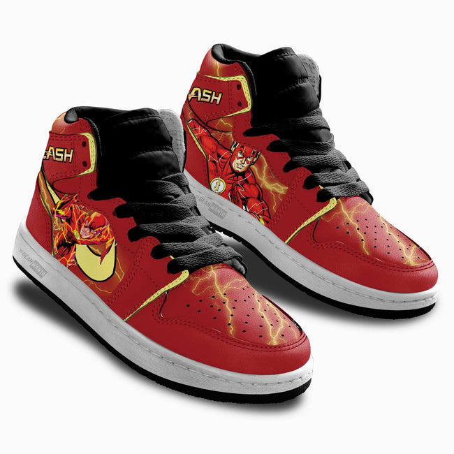 The Flash Kids JD Sneakers Custom Shoes For Kids 3 - PerfectIvy