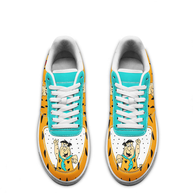 The Flintstones Fred Flintstone Sneakers Custom 3 - PerfectIvy