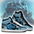 The Lich King World of Warcraft JD Sneakers Shoes Custom For Fans 3 - PerfectIvy