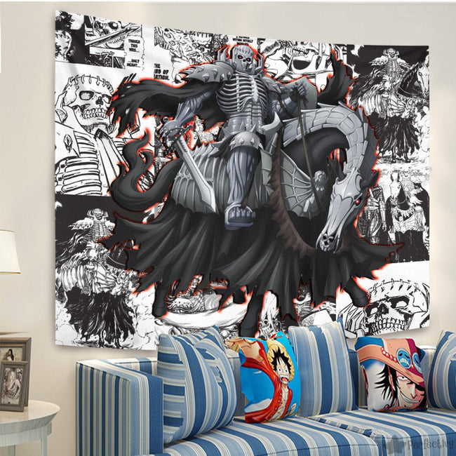 The Skull Knight Tapestry Custom Berserk Manga Anime Room Decor 3 - PerfectIvy