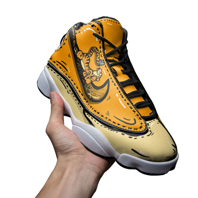 Tigger JD13 Sneakers Comic Style Custom Shoes 3 - PerfectIvy