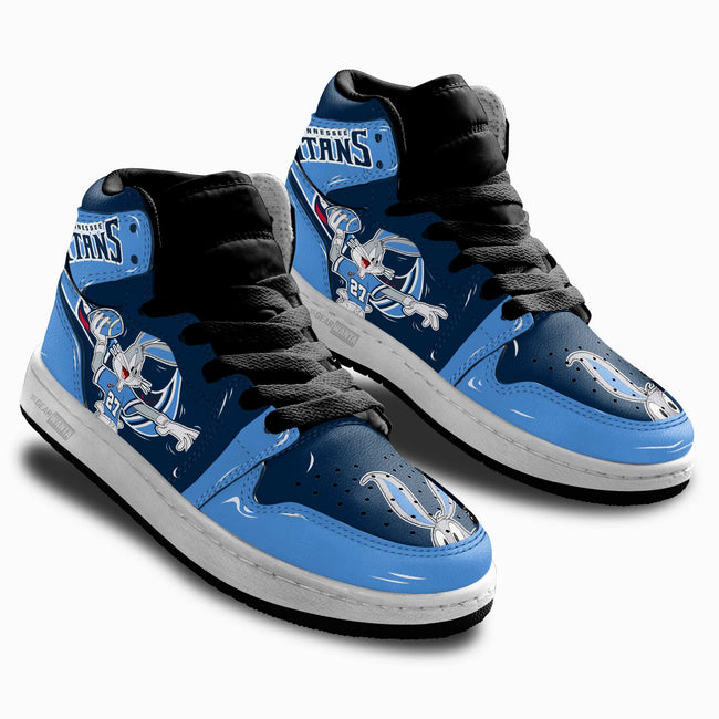 Titans Kid Sneakers Custom For Kids 2 - PerfectIvy