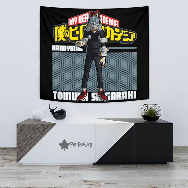 Tomura Shigaraki Tapestry Custom My Hero Academia Anime Home Decor 3 - PerfectIvy