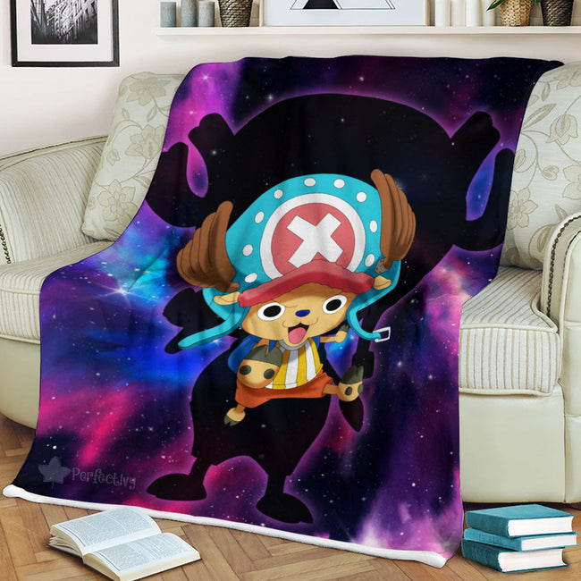 Tony Tony Chopper Blanket Fleece Galaxy One Piece Anime Bedding Room 2 - PerfectIvy