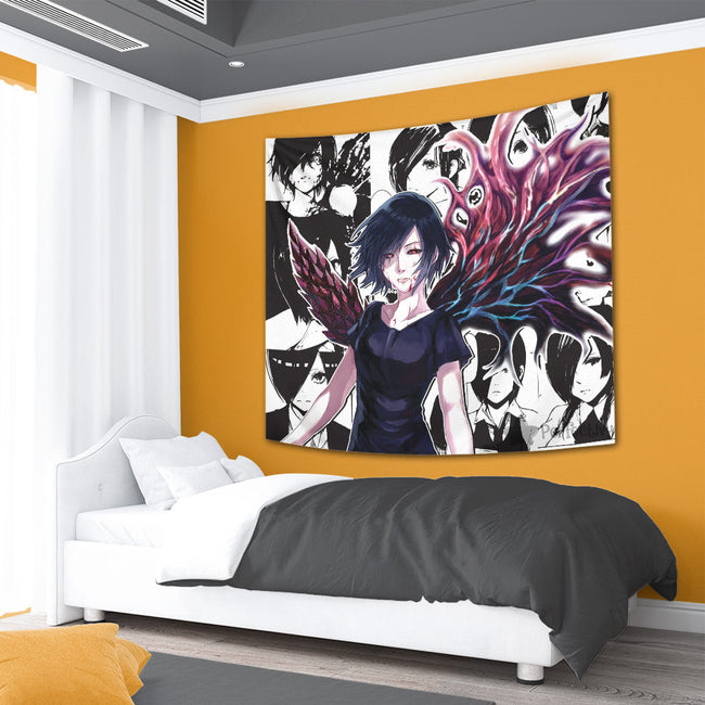 Touka Kirishima Tapestry Custom Tokyo Ghoul Manga Anime Room Decor 4 - PerfectIvy