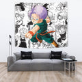 Trunks Tapestry Custom Dragon Ball Anime Manga Room Decor 2 - PerfectIvy